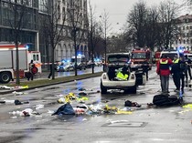 Ngeri! Mobil Tabrak Kerumunan di Munich Jerman, Belasan Orang Terluka