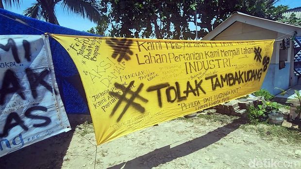 Penolakan Tambang Udang di Surade Sukabumi