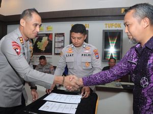 Polres Blitar Kota Jalin Kerja Sama Dukung Rekrutmen Polri