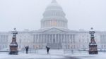 Salju Selimuti Gedung Capitol Amerika Serikat