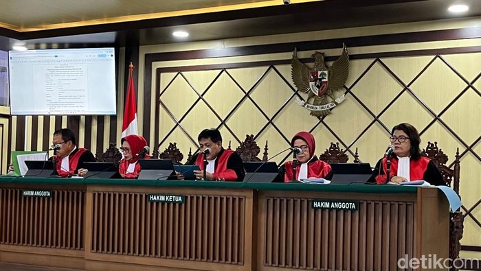 Sidang di Pengadilan Tinggi Jakarta (Anggi/detikcom).