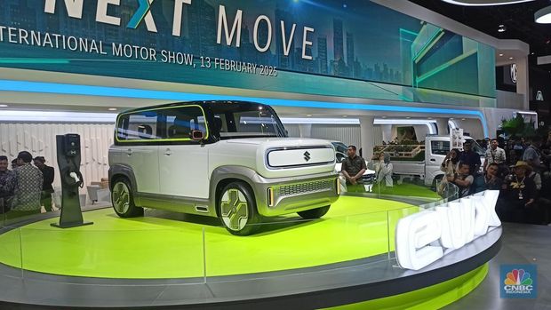 Suzuki Luncurkan SUV e Vitara. (CNBC Indonesia/Ferry Sandi) Suzuki Luncurkan SUV e Vitara. (CNBC Indonesia/Ferry Sandi)