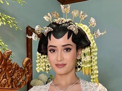 Detail Makeup Pengantin Istri Cicit Soeharto, Menawan Dengan Riasan Adat Jawa