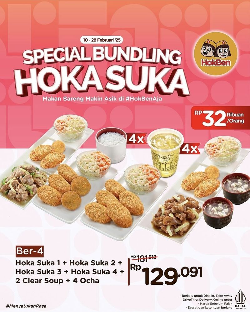 Catat! Ini 7 Promo Makanan dan Minuman Spesial Hari Valentine 2025