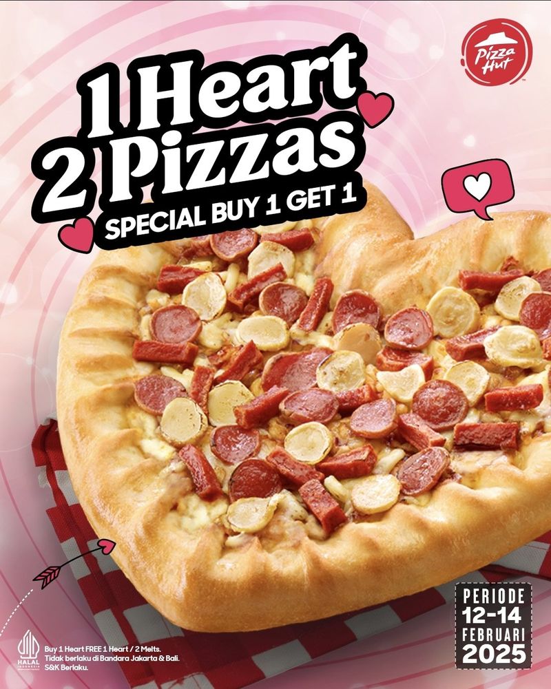 Catat! Ini 7 Promo Makanan dan Minuman Spesial Hari Valentine 2025
