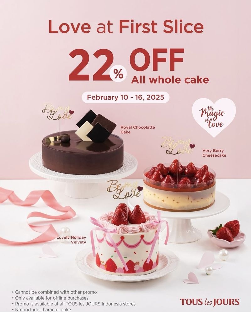 Catat! Ini 7 Promo Makanan dan Minuman Spesial Hari Valentine 2025