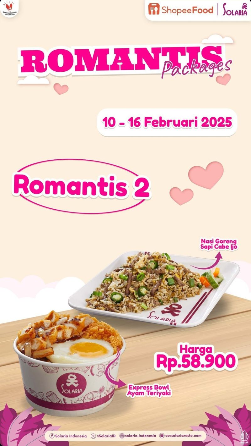 Catat! Ini 7 Promo Makanan dan Minuman Spesial Hari Valentine 2025