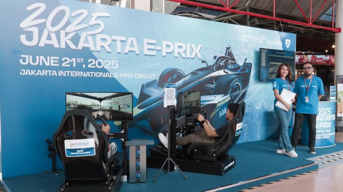 Jakarta E-Prix 2025 di IIMS 2025