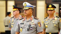 Upacara kenaikan pangkat pati Polri itu digelar di Rupattama Mabes Polri, Jakarta Selatan, Jumat (14/2/2025). Selain Kapolri, hadir Wakapolri Komjen Ahmad Dofiri dan para PJU Mabes Polri. (Foto: Dok Ist)