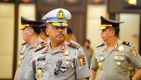 Ada 10 orang personel Polri yang mendapatkan kenaikan pangkat dari brigjen ke irjen, salah satunya Kakorlantas Polri Irjen Agus Suryonugroho. (Foto: Dok Ist)