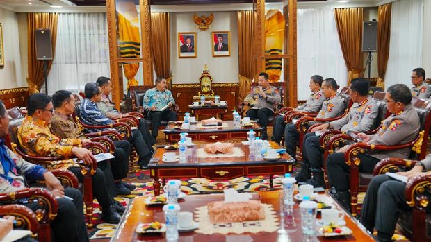 Kapolri Terima Audiensi Menteri Imipas