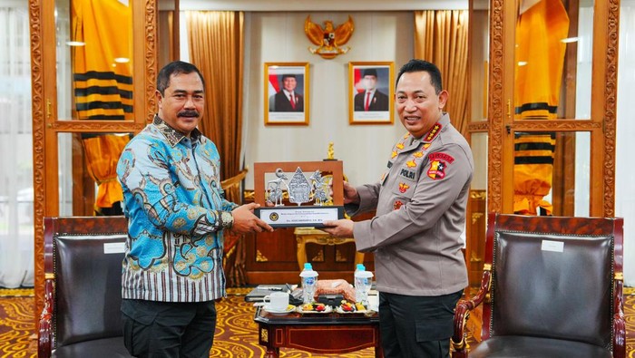 Kapolri Terima Audiensi Menteri Imipas