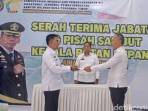 Putu Perdana Resmi Jabat Plt Kepala Rutan Kupang