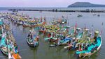 Potret Pelabuhan Muncar dari Udara