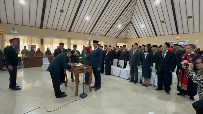 Pelantikan pejabat Pemkab Bojonegoro