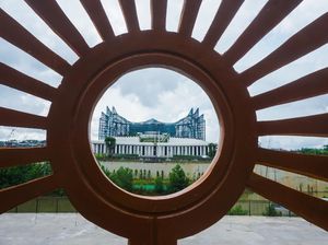 Wujud IKN di Google Earth: dari Hutan Lebat-Penampakan Istana Diblur Sebagian