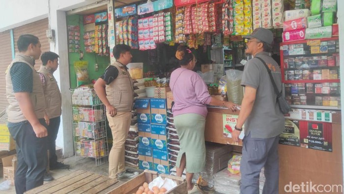 Satgas Pangan Polres Pasuruan Kota sidak pasar jelang ramadan