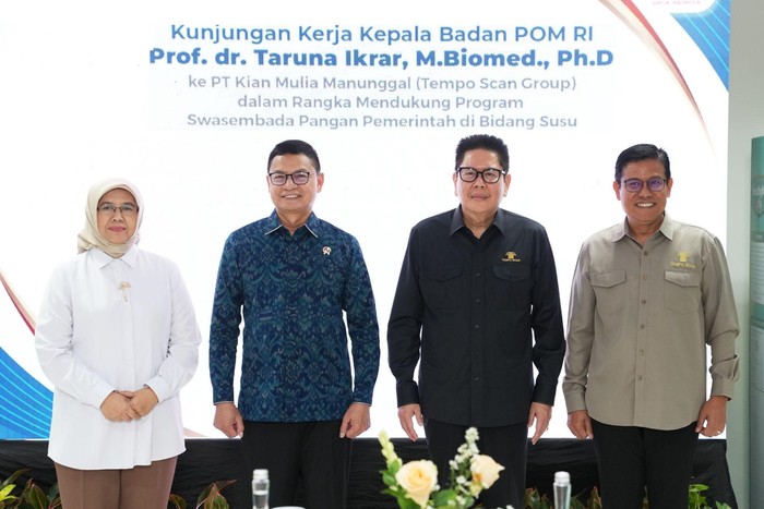 Tempo Scan Dukung Swasembada Pangan Lewat Produksi Susu Bernutrisi