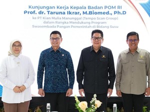 Tempo Scan Dukung Swasembada Pangan Lewat Produksi Susu Bernutrisi