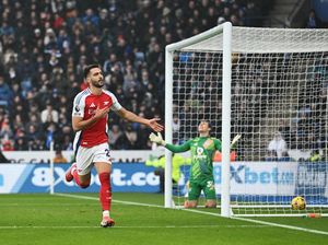 Arsenal Taklukkan Leicester 2-0, Mikel Merino Borong Dua Gol
