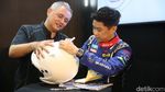 Bertemu Pembalap SuperGT GT300 Takuto Iguchi di IIMS 2025