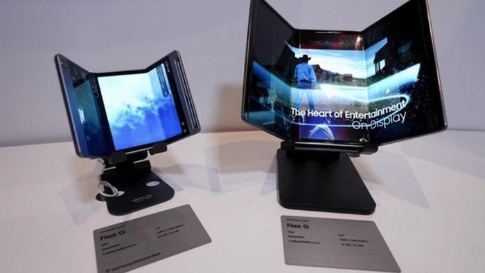 Ilustrasi Samsung Galaxy G Fold