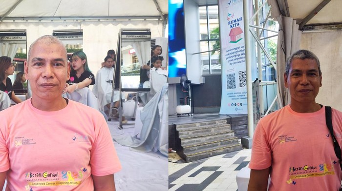 Cerita Iwan #BeraniGundul untuk Dukung Anaknya yang Jadi Penyintas Leukemia