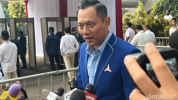 Ketum Partai Demokrat Agus Harimurti Yudhoyono (AHY) (Kurniawan F/detikcom)