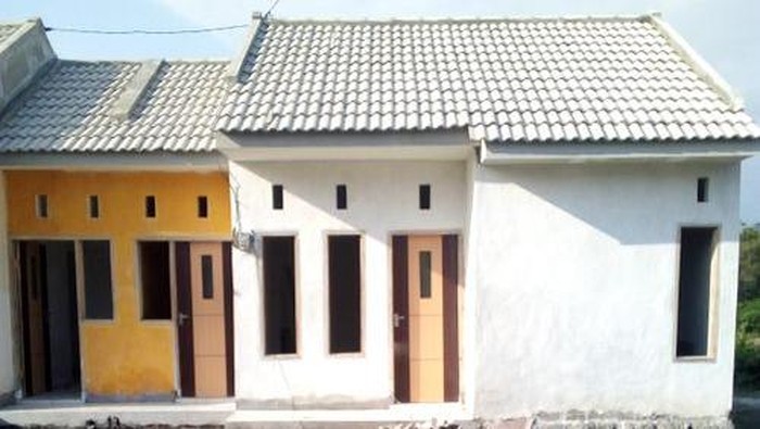 Penampakan rumah di Perumahan Kebonsari Indah