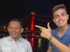 Aisar Khaled Jadi Tamu Kehormatan di Festival Sungai Musi 2025