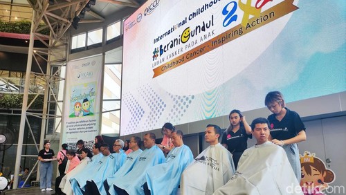 perayaan hari kanker anak internasional oleh YKAKI