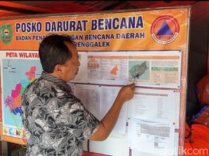 Lokasi Tanah Gerak Trenggalek Tak Aman, PVMBG Rekomendasikan Relokasi