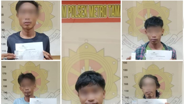 Polisi tangkap 7 pak ogah di Jakarta Barat