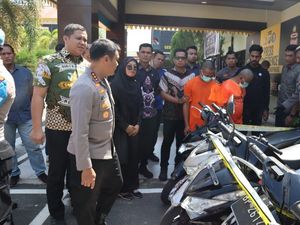 Sering Beraksi di Tanjungpinang dan Bintan, 4 Pelaku Curanmor di Ditangkap