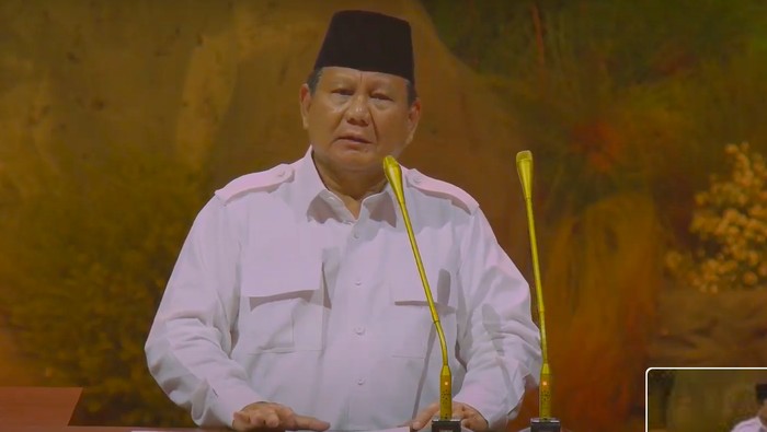 Prabowo Subianto (Dok YouTube GerindraTV)