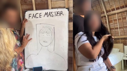 Pria Turki berinisial FA ditangkap petugas imigrasi lantaran membuka salon secara ilegal di Canggu, Bali. (Foto: Dok. Imigrasi Ngurah Rai)