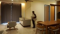 Begini bagian dalam rumah susun (rusun) Aparatur Sipil Negara (ASN) di Ibu Kota Nusantara (IKN), Penajam Paser Utara, Kalimantan Timur.