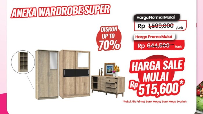 Transmart Full Day Sale Aneka Lemari