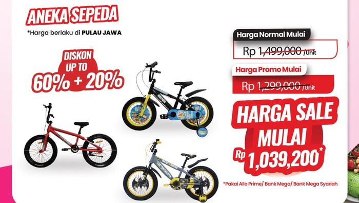 Transmart Full Day Sale Sepeda