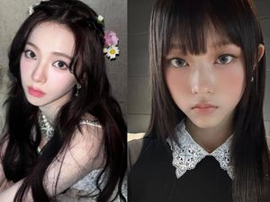 Viral Tren Pakai Blush On di Ujung Hidung Bak Karina aespa & Haerin NewJeans