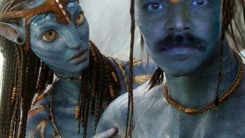Avatar berkumis. Foto: indihumor