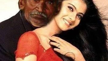 Foto mesra nih kakek sama si Kajol. Foto: indihumor