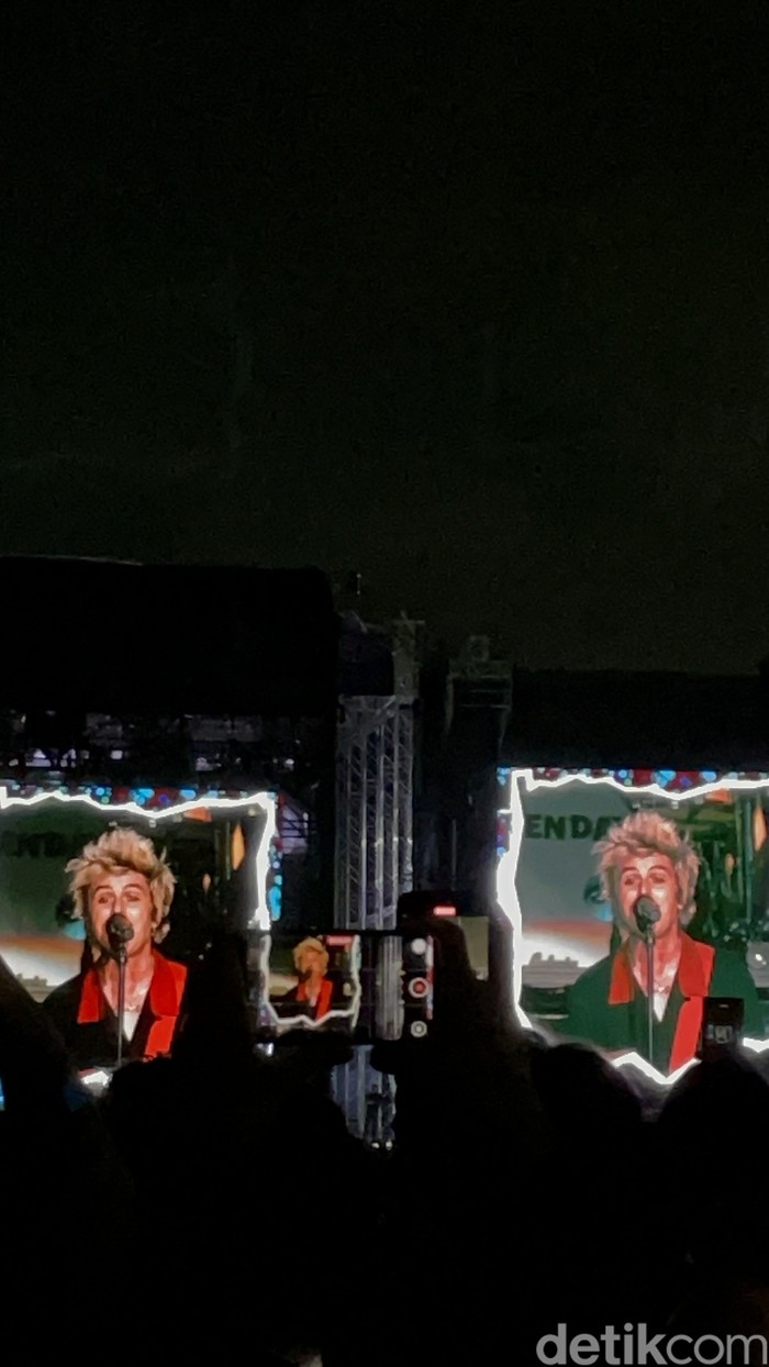 Green Day Konser Green Day di Jakarta.