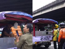 Jelang Konser di Jakarta, Linkin Park Bagi-bagi Tahu Bulat Gratis