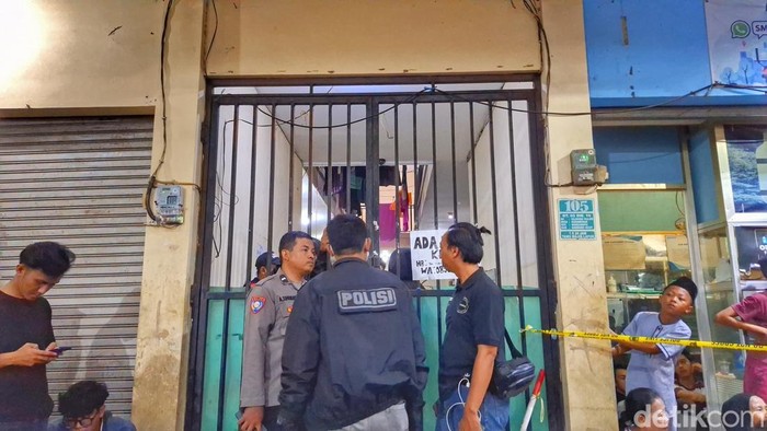 Kondisi olah TKP di Kampung Cilisung Kulon, Desa Sukamenak, Kecamatan Margahayu, Sabtu (15/2/2025).