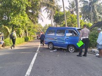Mobil Oleng Tabrak Warga dan Pemotor di Kulon Progo, 1 Orang Tewas