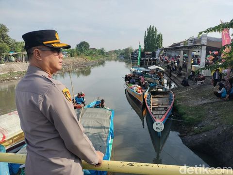 Meriahnya Tradisi Nyadran Nelayan Sidoarjo Jelang Ramadhan