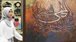 Pameran Lukisan Kaligrafi Sambut Ramadhan di Surabaya