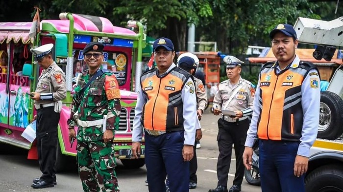 Penertiban Odong-odong di Jakpus (Instagram Dinas Perhubungan DKI Jakarta)