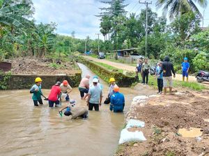 Aktivitas Tambang di Aliran Air Baku Lekopancing Hambat Suplai PDAM Makassar